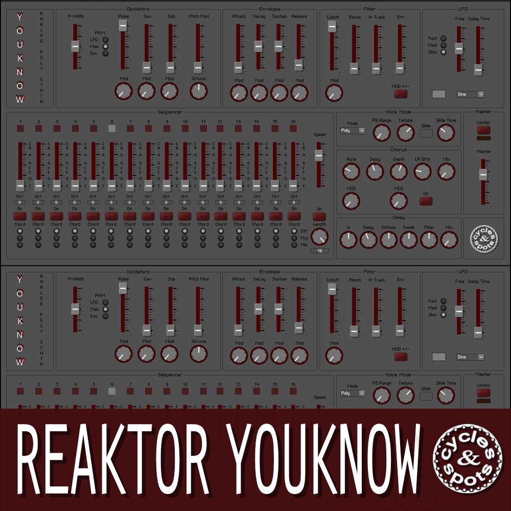 Reaktor YouKnow – Analog Poly Synth