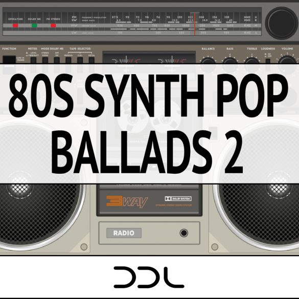 80s Synth Pop Ballads 2 – 15 Construction Kits