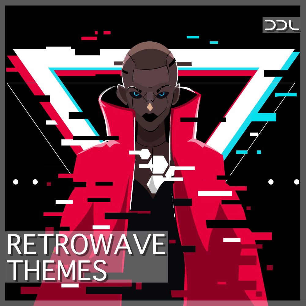 Retrowave Themes – 10 Construction Kits