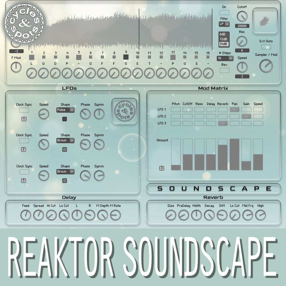 Reaktor Soundscape – Sample Masher