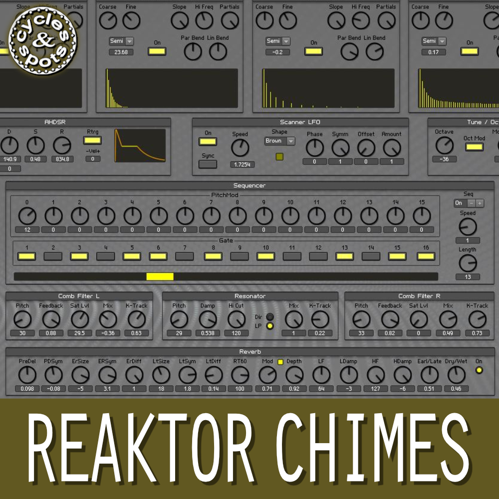 Reaktor Chimes – Additive Synth