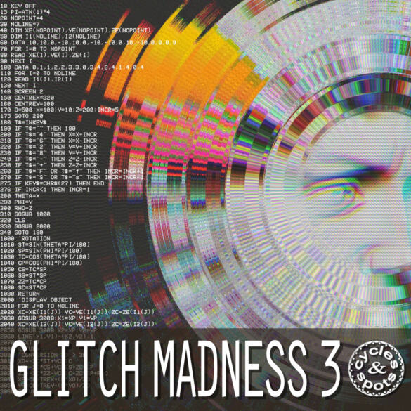 Glitch Madness 3 – 300 Wav Loops