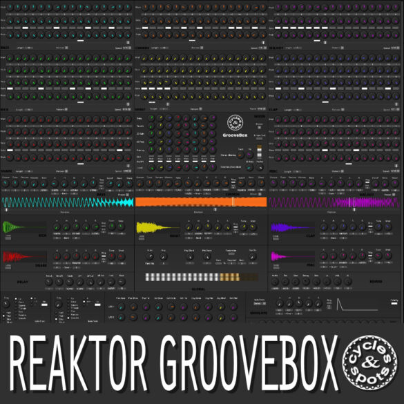 Reaktor GrooveBox – 8 Tracks DAW