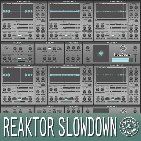Reaktor SlowDown – Granular Soundscaper