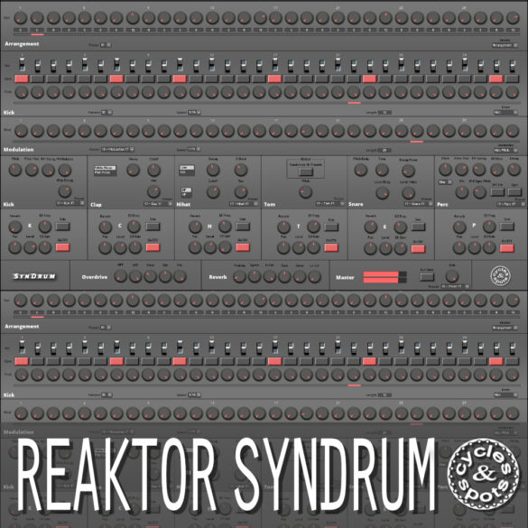 Reaktor SynDrum – Analog Drum Machine
