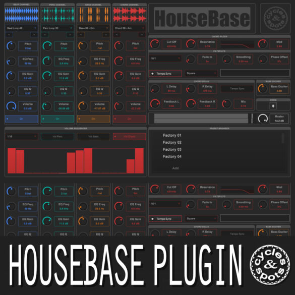 HouseBase Plugin – Loop Groovebox