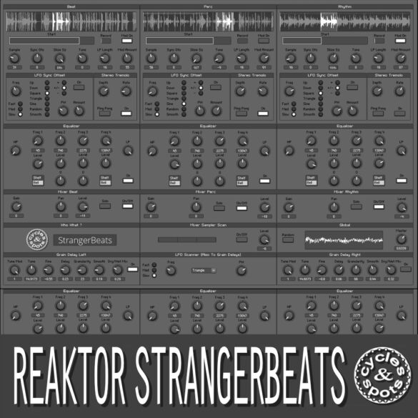 Reaktor StrangerBeats – Rhythm Maker